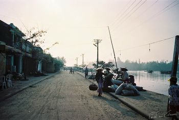 Photo des quai de Hoi An en 1996